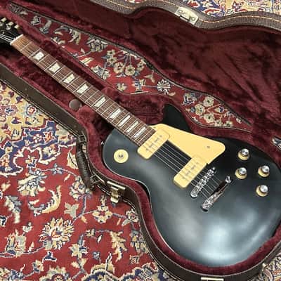 Gibson Les Paul Studio '60s Tribute P-90s 2011 - Worn Ebony + Case image 8