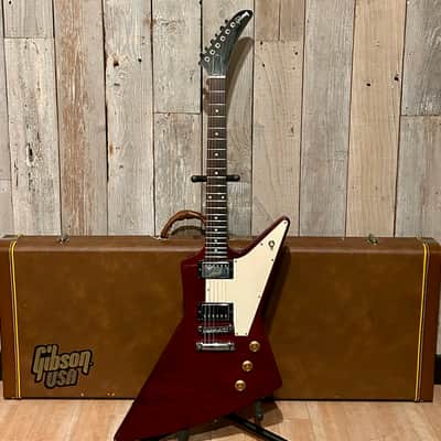 2001 Gibson Explorer '76  Cherry Finish, Includes Pro Setup & Original Hard Shell Case ! image 18