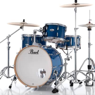 Pearl Professional Series 3 Piece Shell Pack - 24" Bass Drum SHEER BLUE image 5