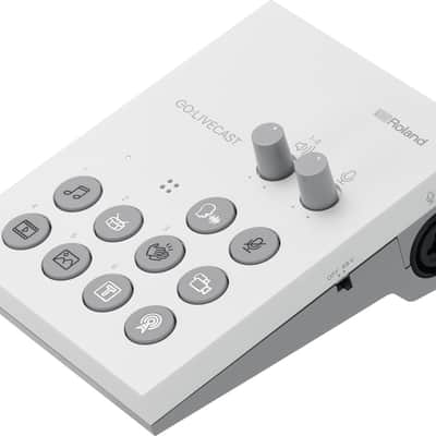Roland GO:LIVECAST Smartphone Live Streaming Mixer 2020 - White image 6