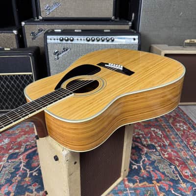 Yamaha FG B1N Bamboo Dreadnaught Acoustic - 1990 image 16