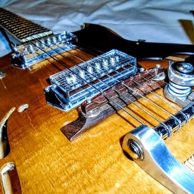 Airline Kay Barney Kessel Swingmaster 1963 Flame Maple Top 🍁 Probably The Cleanest One On The Planet image 2