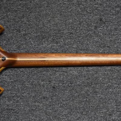 Alembic Stanley Clarke Signature Brown Bass, Natural Flamed Walnut w/ Ebony and LED's *OLD PRICE! image 9