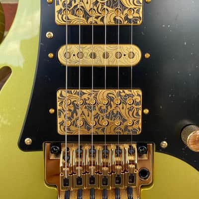 Ibanez PIA3761-SDG Steve Vai Signature 2020 - Sun Dew Gold image 9