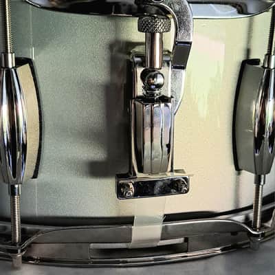 MARTIAL PERCUSSION© "WARRIOR" 1ST SPECIAL ISSUE PROTOTYPE GRAPHITE SPARKLE/NCKL HDWE-FREE SHIP CUSA! image 6
