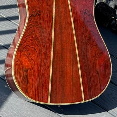 K. Yairi YW 800G 1974 - stunning Brazilian Rosewood example quite impressive & user friendly. image 6
