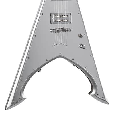 New Dean Michael Amott Chrome Tyrant Electric Guitar MAS TYRANT TIN MAN Made in Korea, USA Pickups! image 2