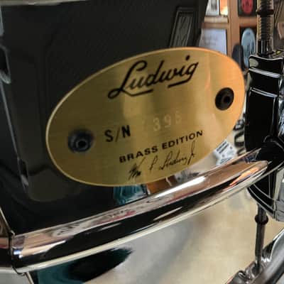 Ludwig LB402B 6.5”x14” Supraphonic Snare Drum NiCe - COB Chrome Over Brass image 12