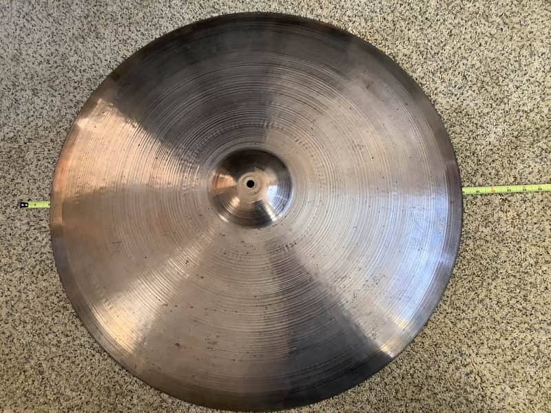 RARE! Zildjian 28” 1950’s Block Stamp Ride