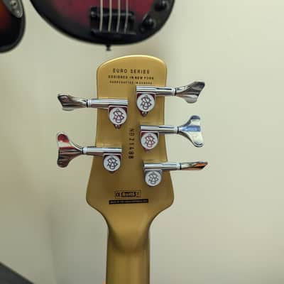 Spector Euro 5 Classic Bass Guitar - Metallic Gold image 7