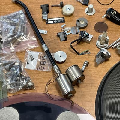 Telefunken PS 81 DD turntable  ( EMT ) lotto parts original image 16