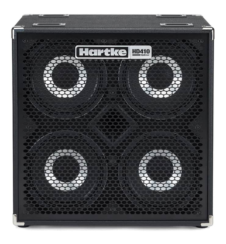 Hartke HD410 4 x 10" HyDrive speaker + 1" HF Horn Bass Cabinet. 1000 watts 8 ohms image 1