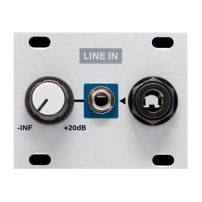 Intellijel Line In_1U: Balanced line level input to Eurorack level shifter image 2