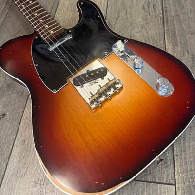 Fender Jason Isbell Signature Telecaster Custom 2021 - Present - Road Worn Chocolate Sunburst image 5