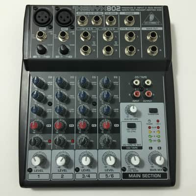 Behringer 802 8-Input 2-Bus Mixer XENYX EQ | Reverb Canada