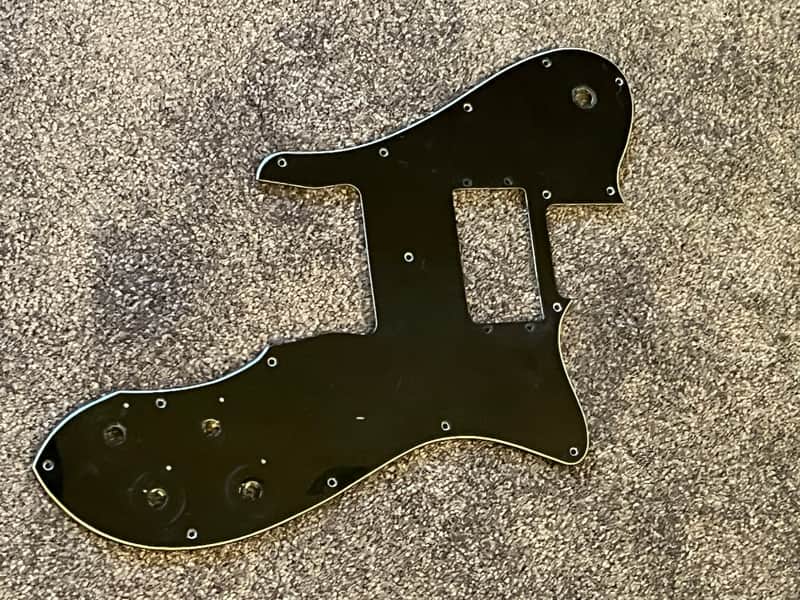 1972 1973 1974 Fender Telecaster Custom gutiar pickguard black image 1