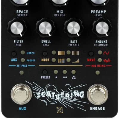 Electronic Audio Experiments Scattering Stereo Reverb Pedal