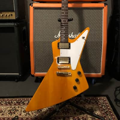 Tokai MIC Love Rock Explorer Korina Top, Gold Hardware image 1