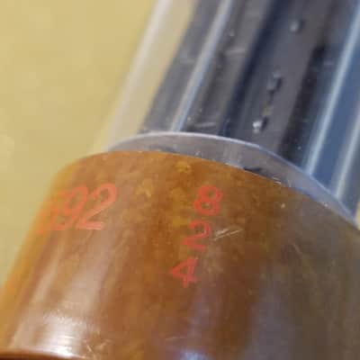 CBS perfect Matched Pair (2) JAN-CHY-5692 tNOS AT1000 TESTED Vacuum Tubes military brown base premium like 6SN7 dual triode 1956-1958 image 17