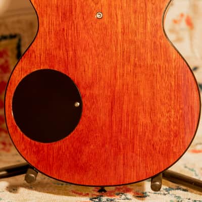 Rick Turner Rick Turner Model 1-C-LB Owned and Used by Lindsey Buckingham with Art Work Burgundy image 4