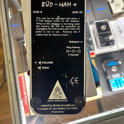 Budda Bud-Wah + wah pedal w/box - Purple image 3