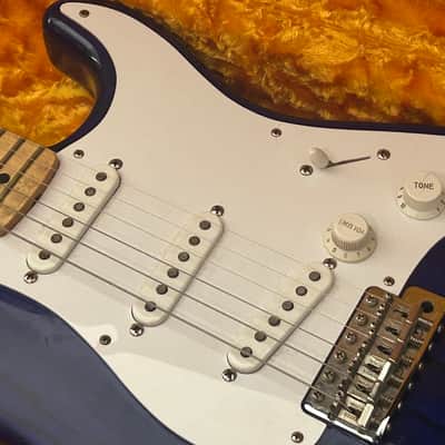 Fender Custom Shop 60th Anniversary 54 Stratocaster NOS 2014 Blue Transparent RARE image 11