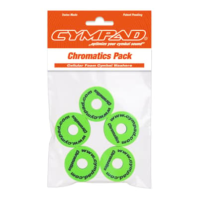 Cympad 40/15mm Chromatics Set - Green (Pack of 5) image 7