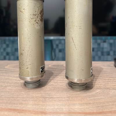 NEUMANN/GEFELL CMV 563 1950s Nickel MATCHED PAIR image 2