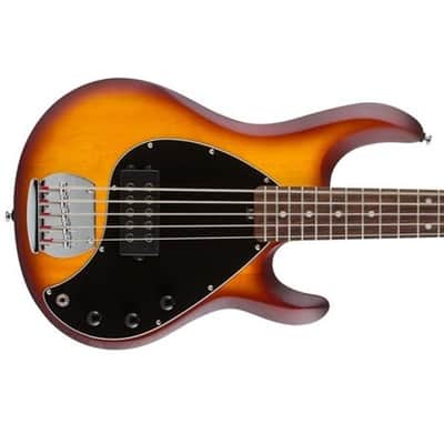 Music Man Sterling SUB Ray5 Electric Bass - Honey Burst Satin, Rosewood Neck image 1