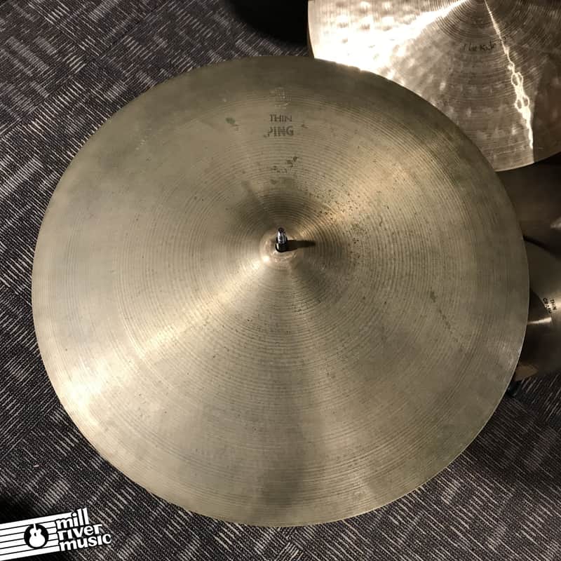 Zildjian 20" Ping Ride 1960's Stamp 2050 Grams *Very Good Condition* image 1