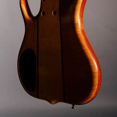 Ken Smith CR6G Fretless 1996 Figured Maple image 10
