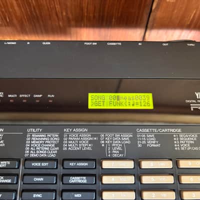 Yamaha RX7 Digital Rhythm Programmer Drum Machine New battery w/ power supply image 3