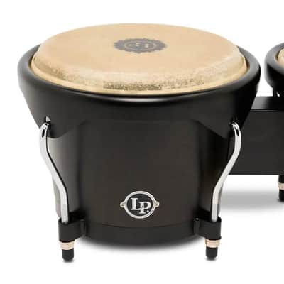LP City II Mango Wood Bongos Black image 4