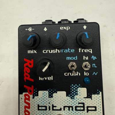 Red Panda Bitmap V1 Bitcrusher Bit Map Modulation Guitar / Bass Effect Pedal image 2