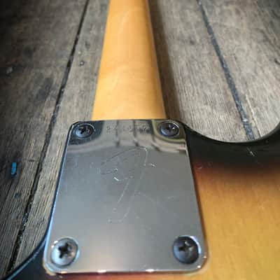 1969 Fender Jazzmaster in Sunburst finish and hard shell case image 14