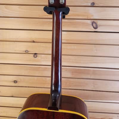 1966 Gibson Country Western Dreadnought Acoustic Guitar with Hard Case - Natural, 4lbs 7oz image 13