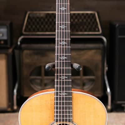 Taylor Gold Label 814e Super Auditorium Acoustic/Electric Guitar - Natural with Hardshell Case image 4