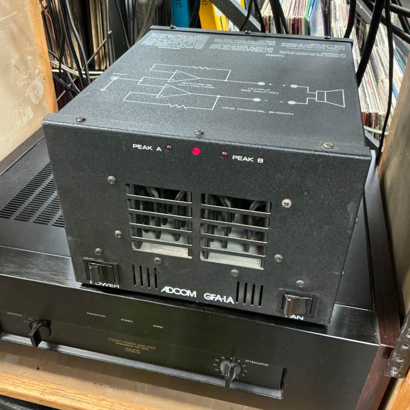 Vintage Adcom GFA-1A Stereo Amplifier 1979-80 image 1