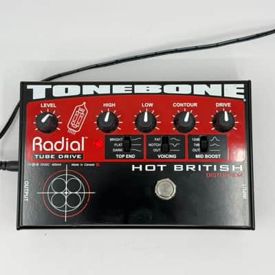 Radial Tonebone Hot British – 12AX7 Tube Distortion – Good Condition – S/N 201128 – Original Box & PSU – Made in Canada image 8