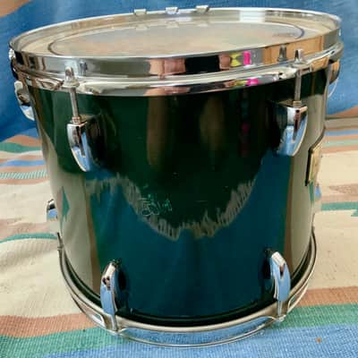 Pearl  13’x11’  Pearl masters custom  maple shell 1996 - Emerald mist image 7