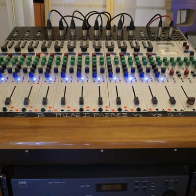 Trident  Fleximix console mixer Wood/Silver finish image 1