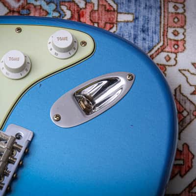 FENDER USA Custom Shop '62 Stratocaster *Dealer Exclusive Flamethrower Journeyman Relic "Lake Placid Blue" (2025) image 11