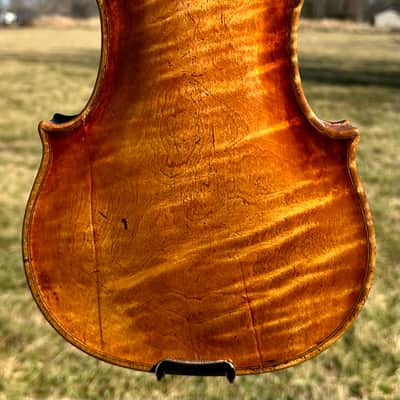 Old Grafted Montagnana Label Violin attributed to Nicholas Vasich 4/4 image 1