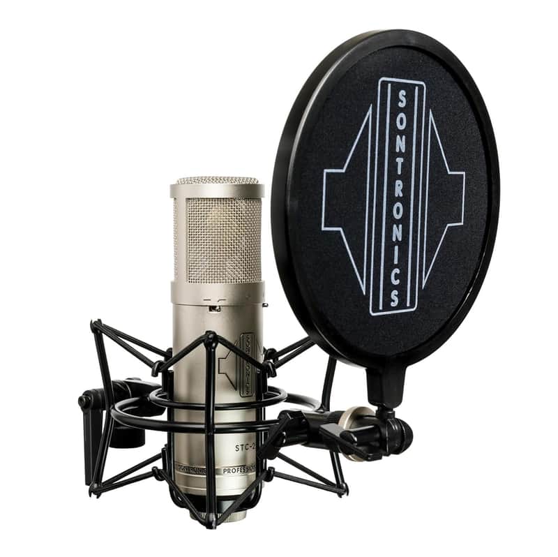 SONTRONICS STC-3X Professional 3-Pattern LDC XLR Studio Condenser Microphone image 1