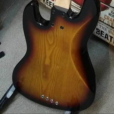 Lakland Skyline 44-60 J Vintage Style Bass in Sunburst w/ Rosewood Fretboard image 3