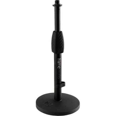 GATOR FRAMEWORKS GFW-MIC-0601 Base ronde - Pied de micro de bureau base image 2