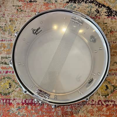 Gretsch Brooklyn 14x6.5" Chrome Over Brass Snare - 1.2 MM Brass Shell image 10
