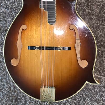 Vintage Univox mandolin made in japan Hardshell case image 4