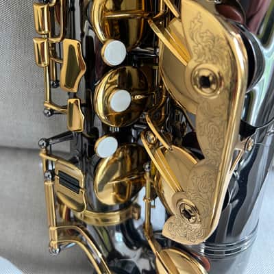 Cannonball tenor saxophone big bell 2007 - black laquier gold pads image 1