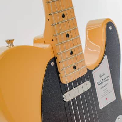 Fender MIJ Traditional II '50s Telecaster 2025 Butterscotch Blonde 3.3kg image 8
